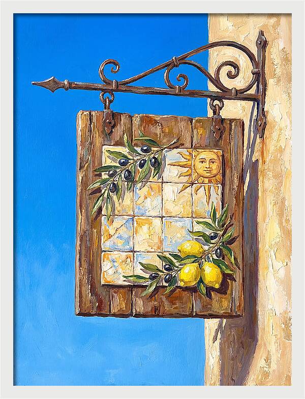 Mediterranean Shop Sign