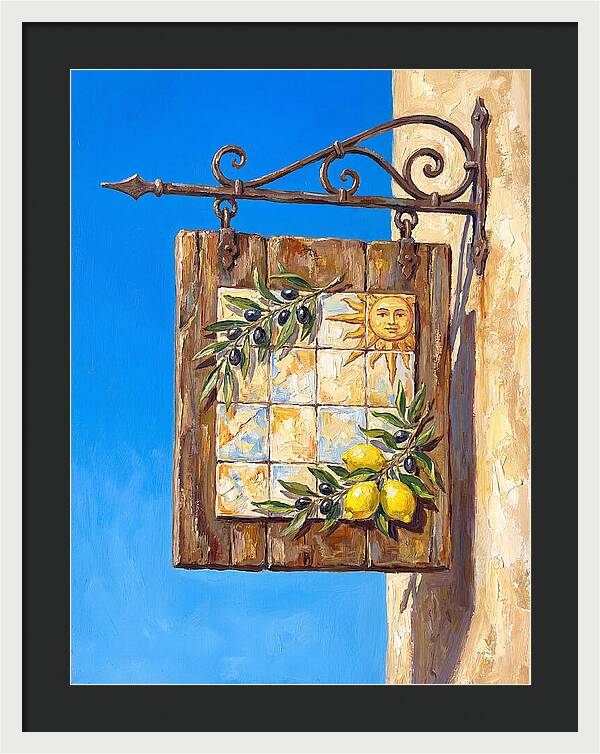Mediterranean Shop Sign