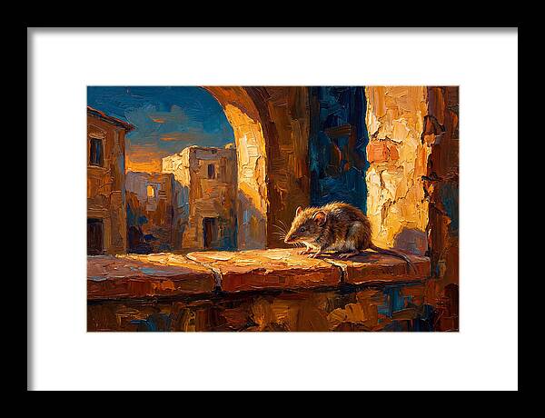 Mediterranean Shrew In Sunlight