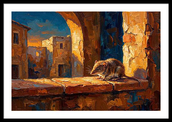 Mediterranean Shrew In Sunlight