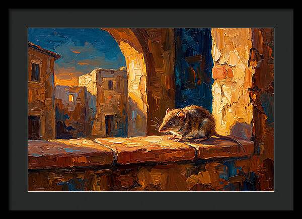 Mediterranean Shrew In Sunlight