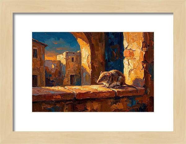 Mediterranean Shrew In Sunlight