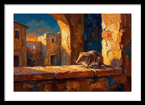Mediterranean Shrew In Sunlight