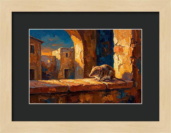 Mediterranean Shrew In Sunlight