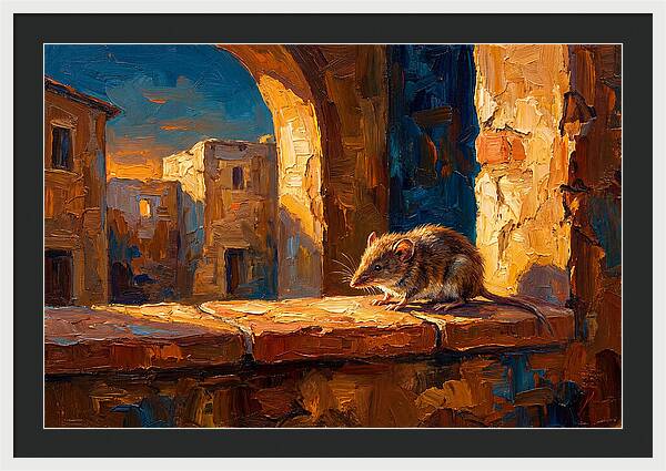 Mediterranean Shrew In Sunlight