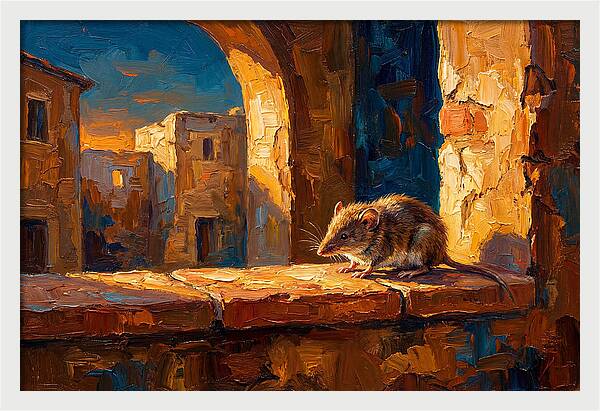 Mediterranean Shrew In Sunlight