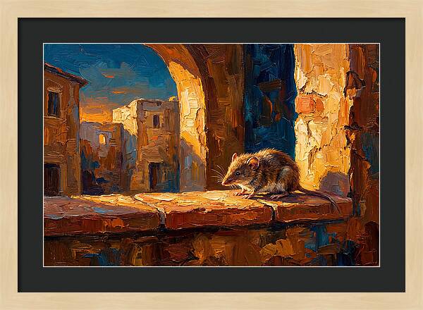 Mediterranean Shrew In Sunlight