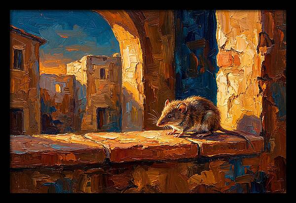 Mediterranean Shrew In Sunlight