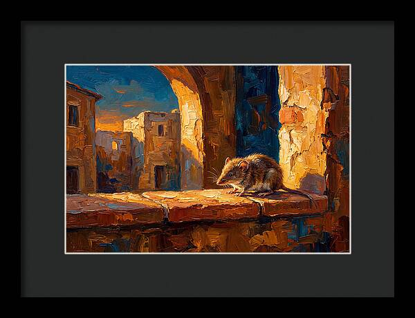 Mediterranean Shrew In Sunlight