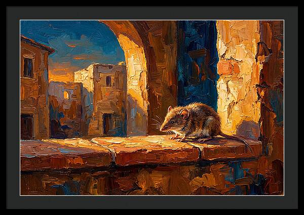 Mediterranean Shrew In Sunlight