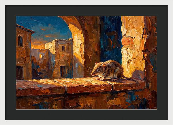 Mediterranean Shrew In Sunlight