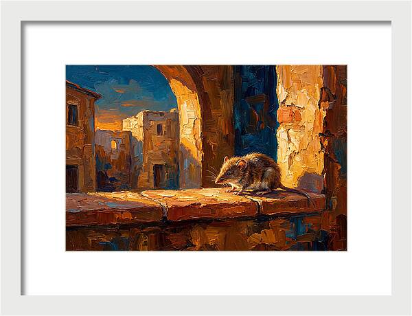 Mediterranean Shrew In Sunlight