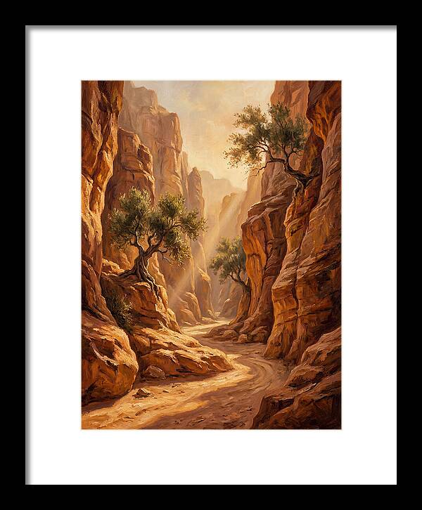 Mediterranean Slot Canyon Serenity