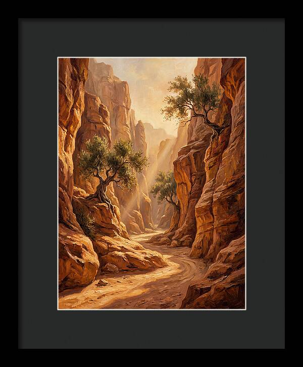 Mediterranean Slot Canyon Serenity