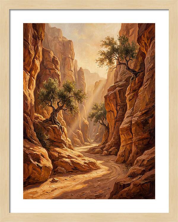 Mediterranean Slot Canyon Serenity