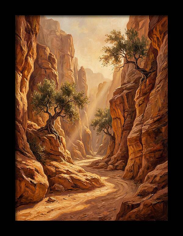 Mediterranean Slot Canyon Serenity