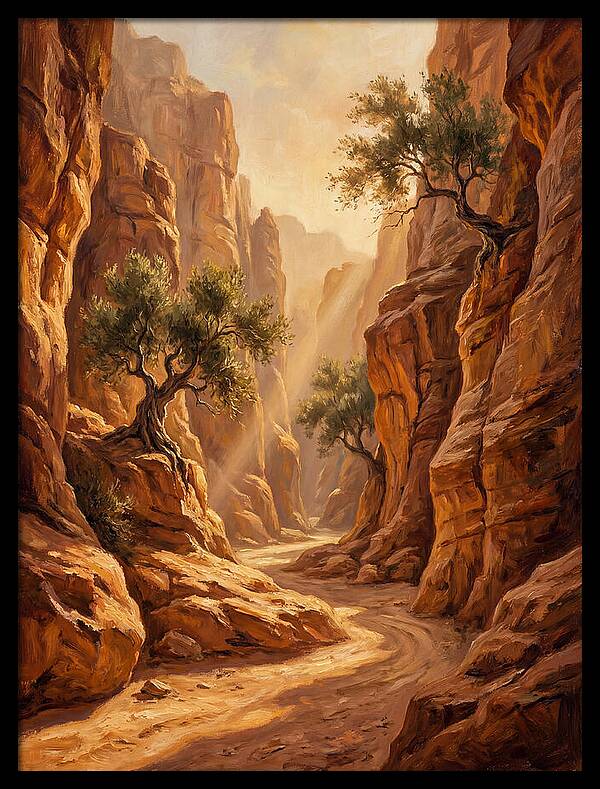 Mediterranean Slot Canyon Serenity