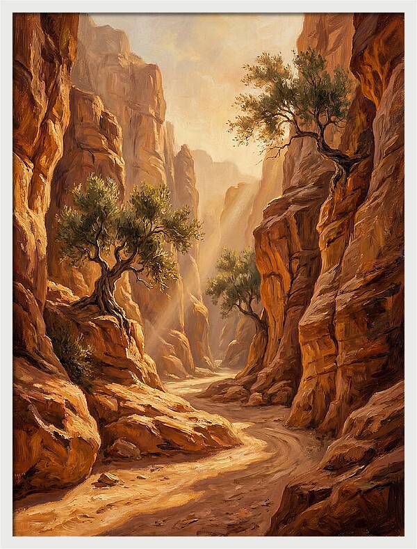 Mediterranean Slot Canyon Serenity