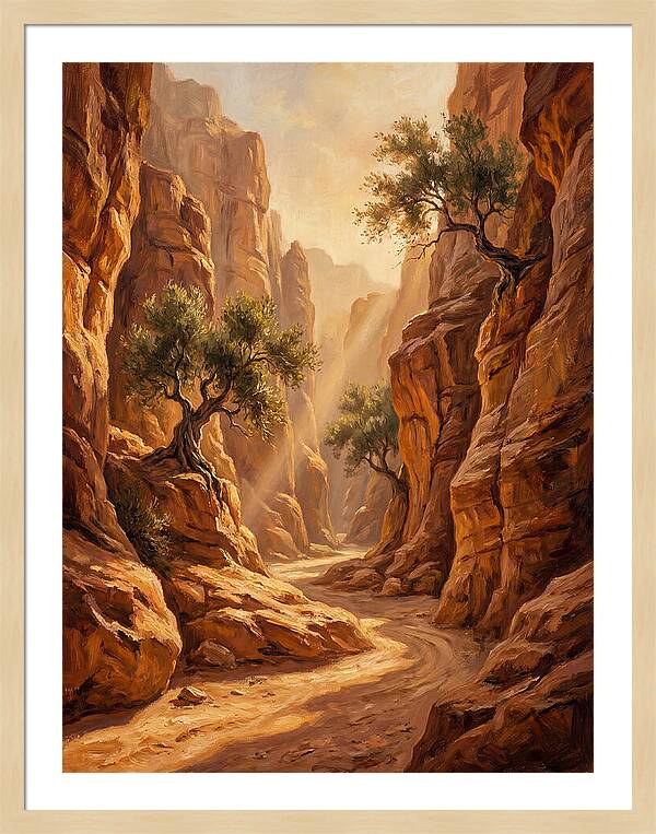 Mediterranean Slot Canyon Serenity
