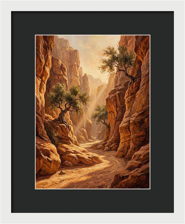 Mediterranean Slot Canyon Serenity