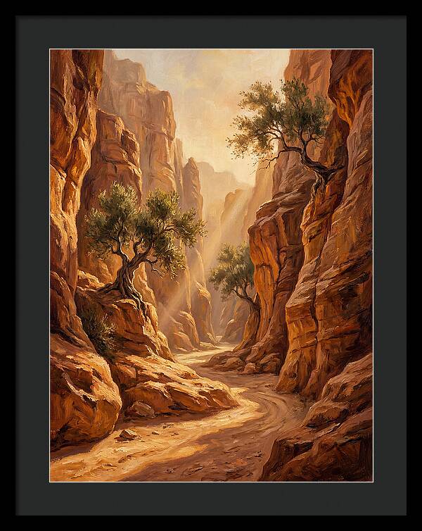 Mediterranean Slot Canyon Serenity