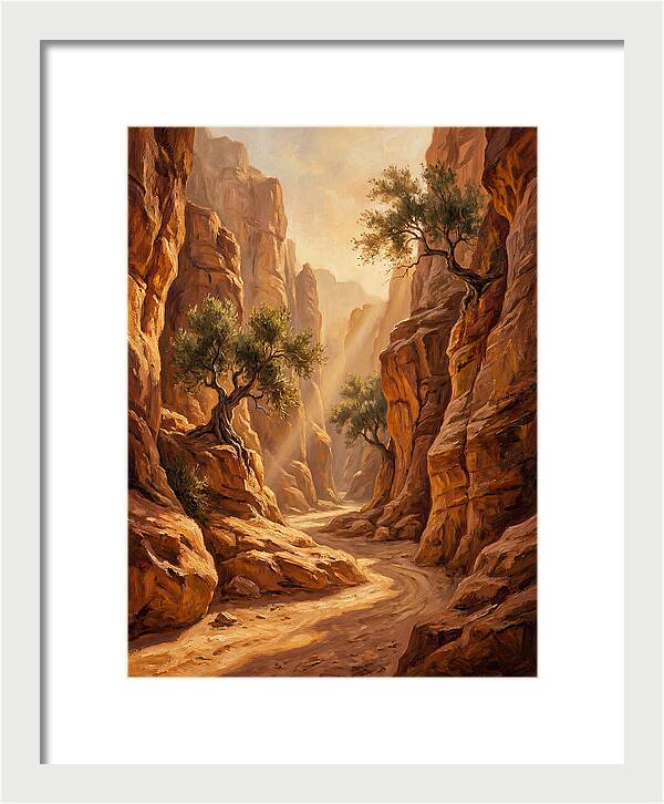 Mediterranean Slot Canyon Serenity