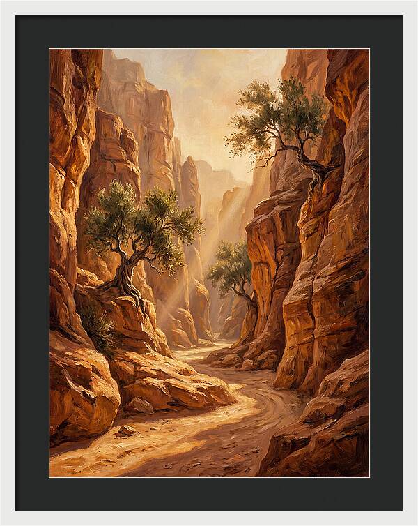 Mediterranean Slot Canyon Serenity