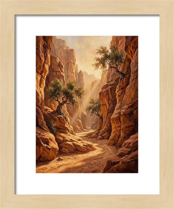 Mediterranean Slot Canyon Serenity