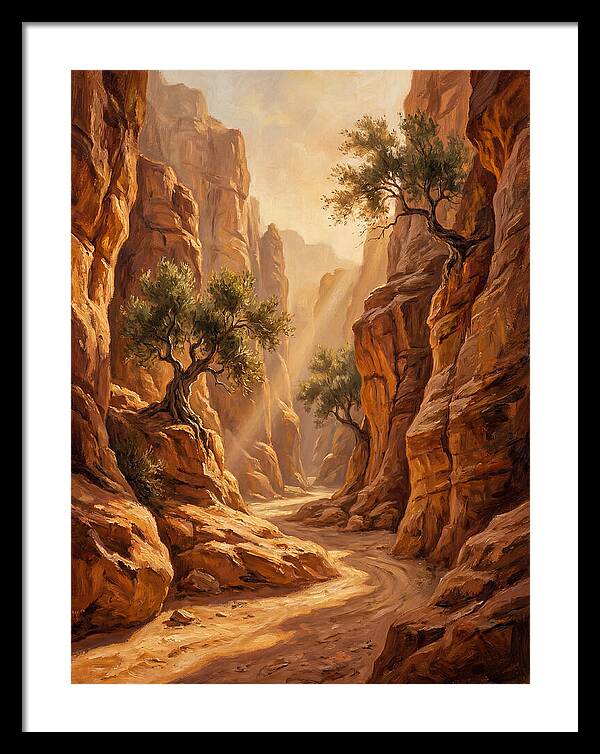 Mediterranean Slot Canyon Serenity