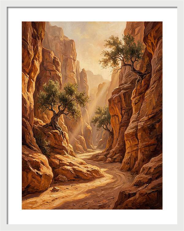 Mediterranean Slot Canyon Serenity