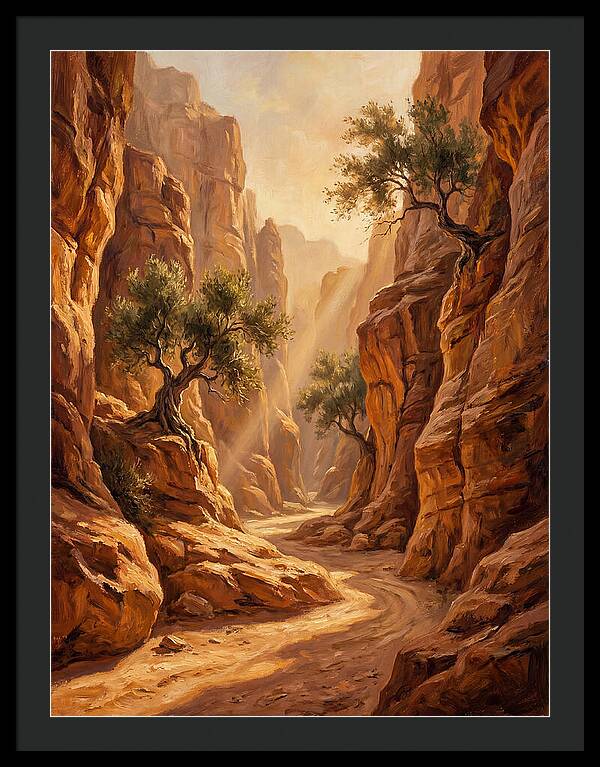 Mediterranean Slot Canyon Serenity