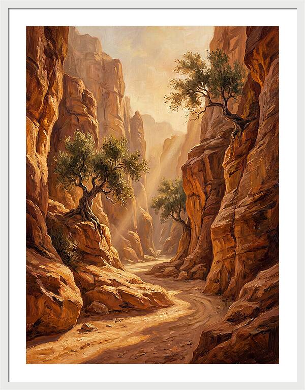 Mediterranean Slot Canyon Serenity