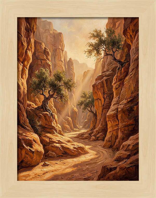 Mediterranean Slot Canyon Serenity