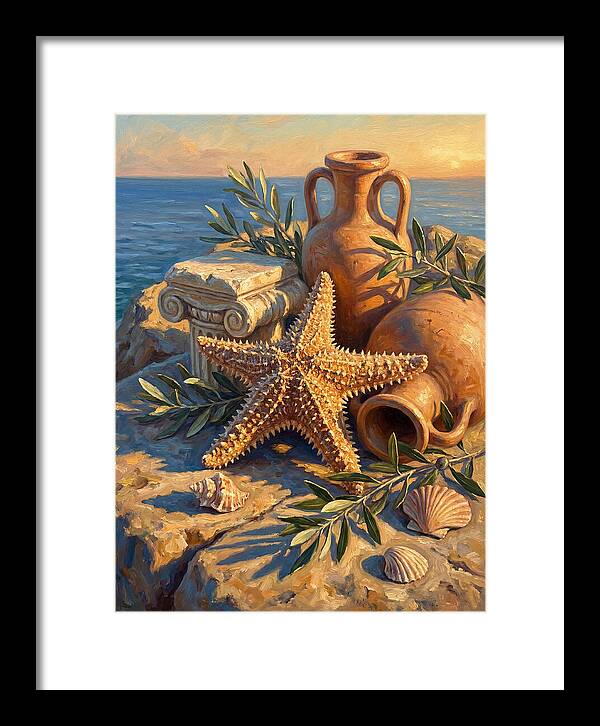 Mediterranean Starfish Still Life