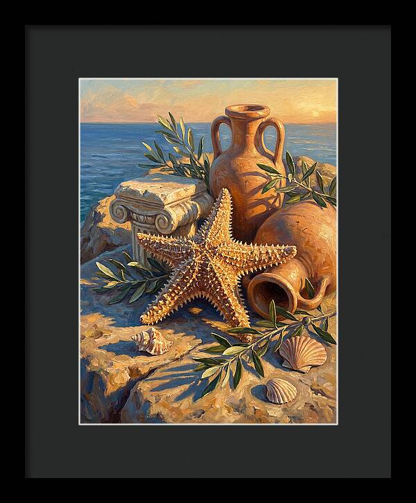 Mediterranean Starfish Still Life