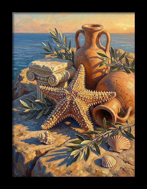 Mediterranean Starfish Still Life