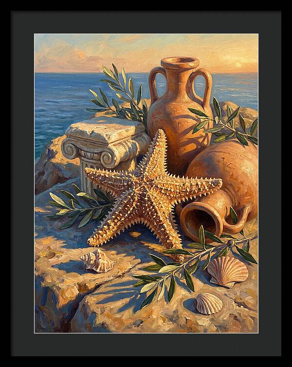 Mediterranean Starfish Still Life