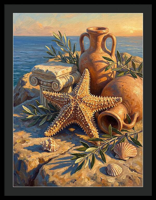 Mediterranean Starfish Still Life