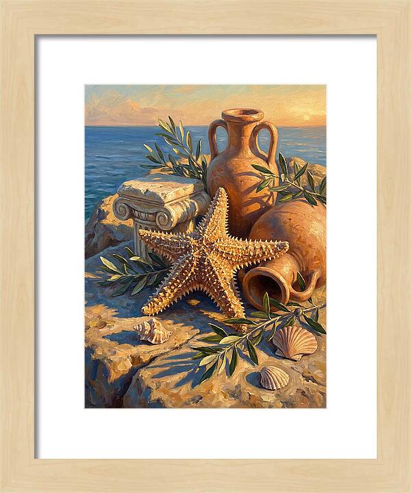 Mediterranean Starfish Still Life