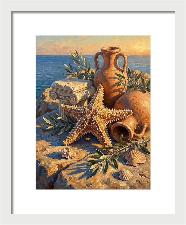 Mediterranean Starfish Still Life