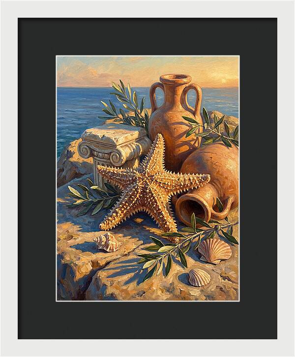 Mediterranean Starfish Still Life