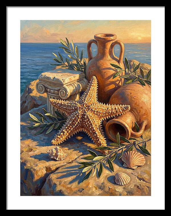Mediterranean Starfish Still Life