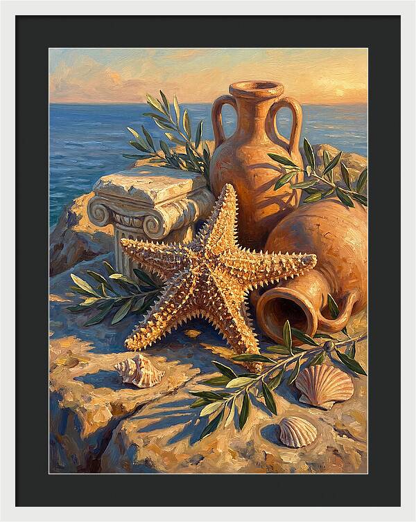 Mediterranean Starfish Still Life
