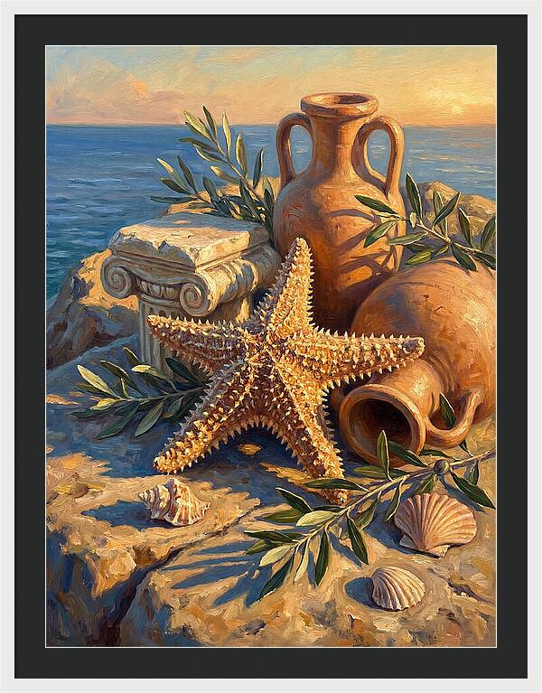 Mediterranean Starfish Still Life