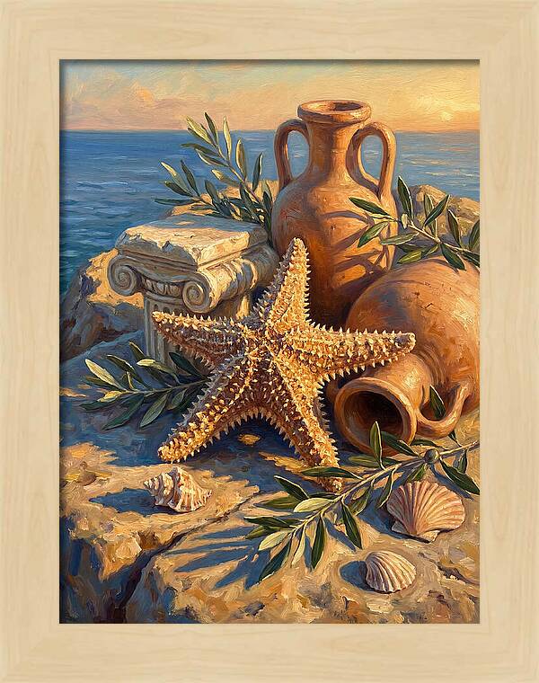 Mediterranean Starfish Still Life
