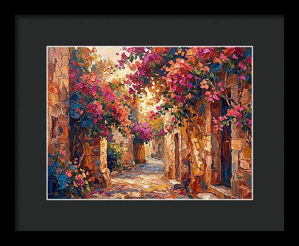 Mediterranean Stone Pathway
