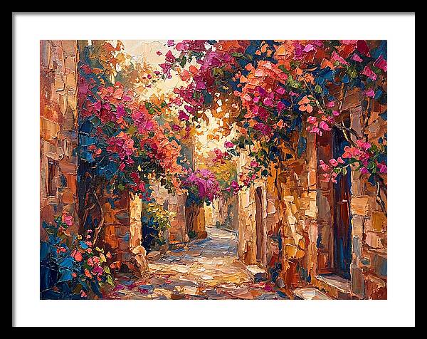 Mediterranean Stone Pathway