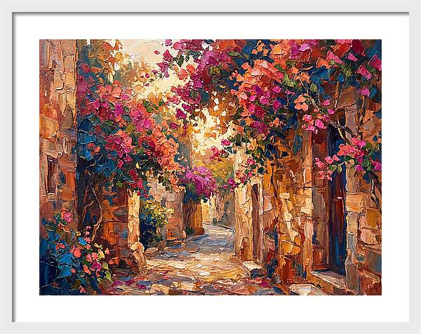 Mediterranean Stone Pathway