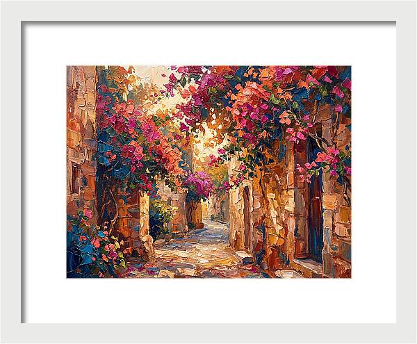 Mediterranean Stone Pathway