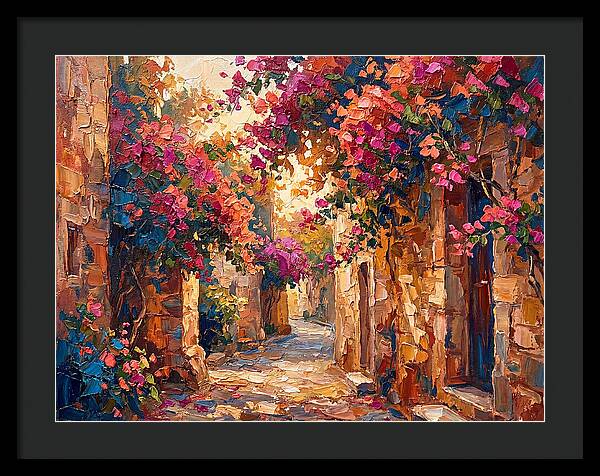 Mediterranean Stone Pathway